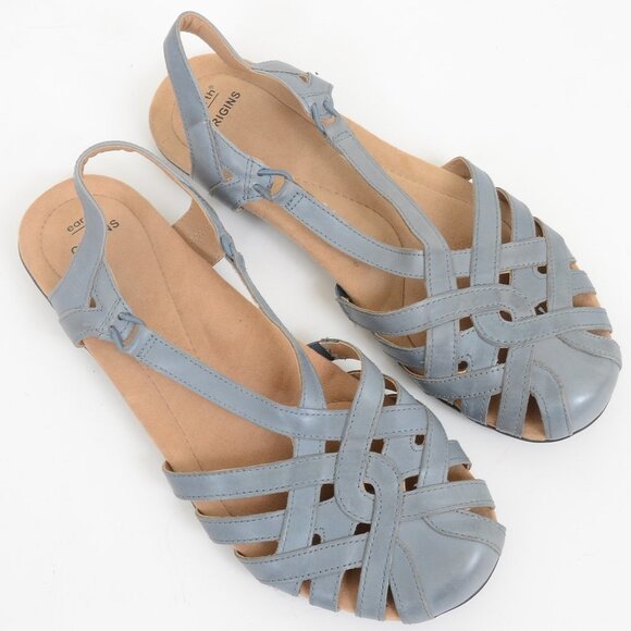 Earth Origins Belle Brielle Leather Comfort Sandals Size 11M - Picture 2 of 7